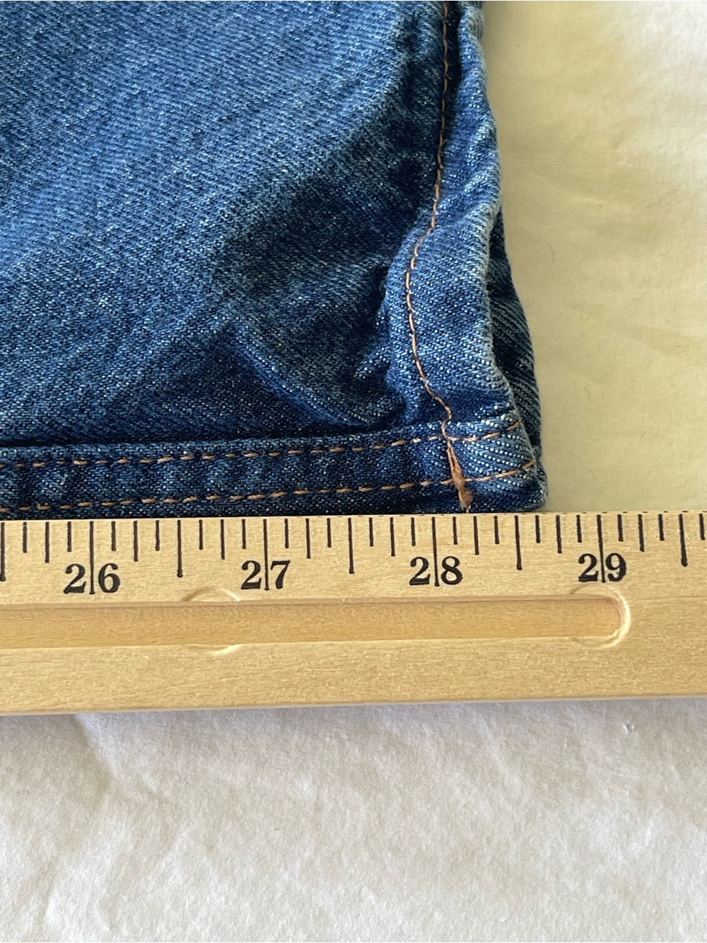Divided Women's Wide-Leg Dark Blue Denim Jeans - Picture 5 of 6